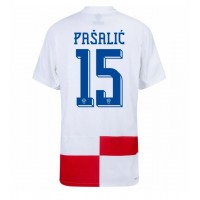 Camiseta Croacia Mario Pasalic #15 Primera Equipación Replica Eurocopa 2024 mangas cortas